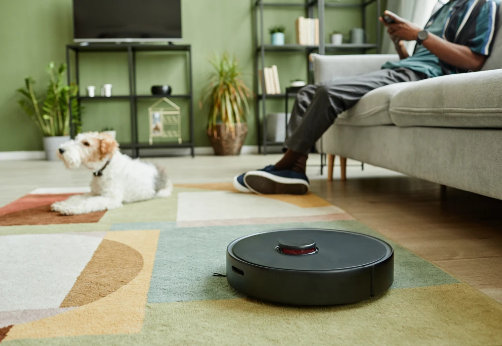 robot vacuum with self cleaning mop